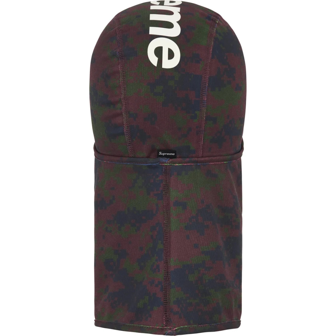 Supreme Heat Reactive Digi Camo Balaclava (Black)