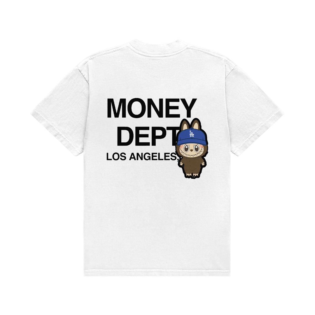 Money Dept Monsters LA Tee (White)
