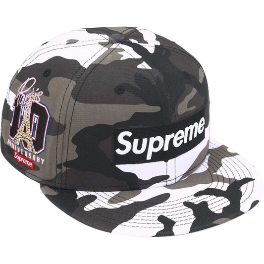 Supreme New Era Shop Box Logo Fitted Hat (Camo)