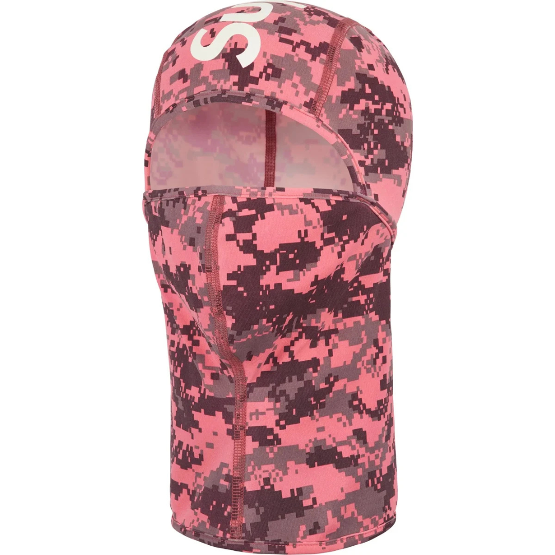 Supreme Heat Reactive Digi Camo Balaclava (Pink)