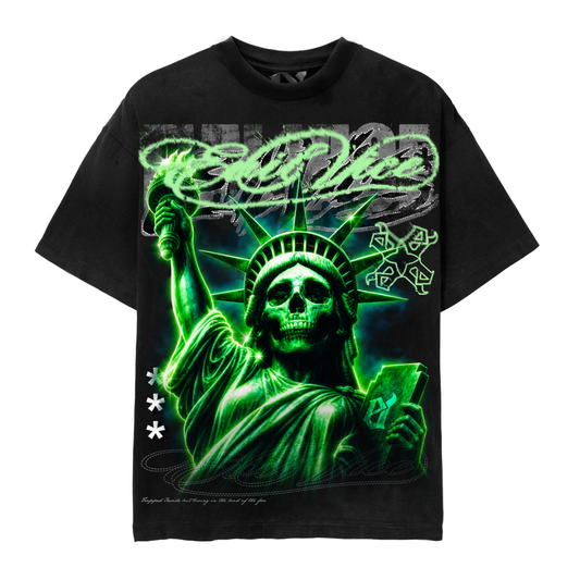 Evil Vice Slime Liberty Tee (Black)