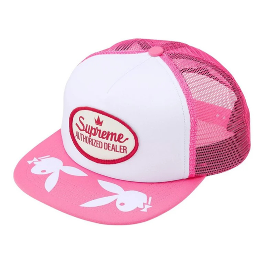 Supreme Playboy Mesh Back 5-Panel (Pink)