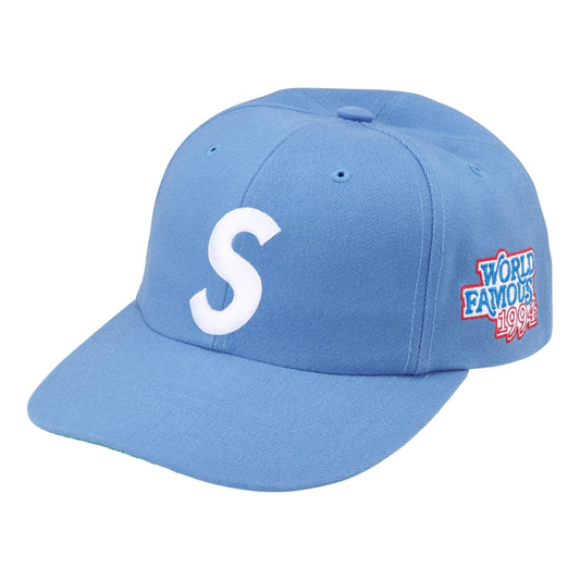 Supreme World Famous S Logo 6-Panel (Light Blue)