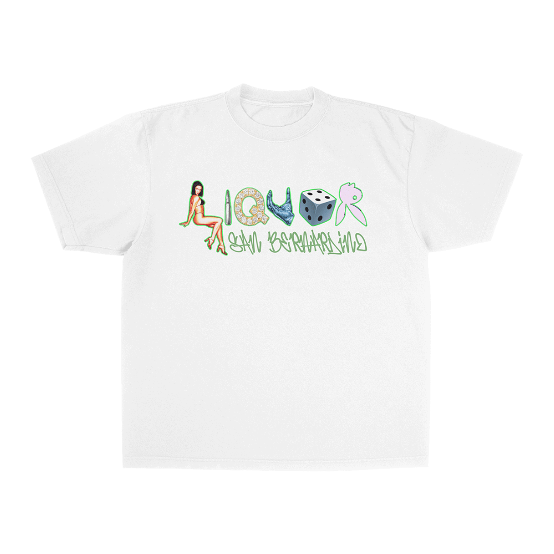 LIQ SB Logo Tee (White)