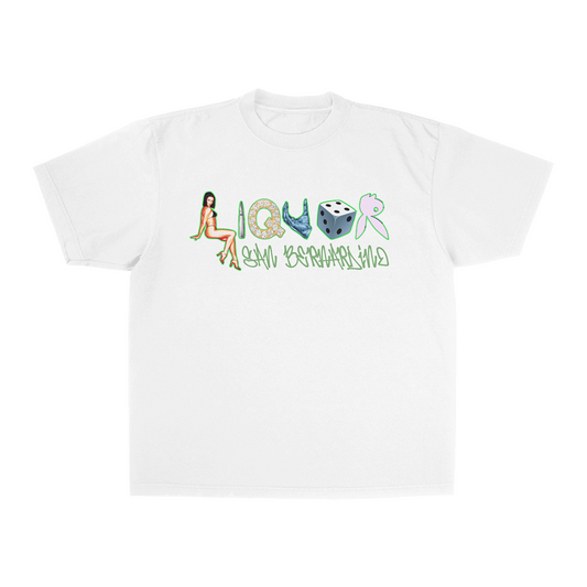 LIQ SB Logo Tee (White)