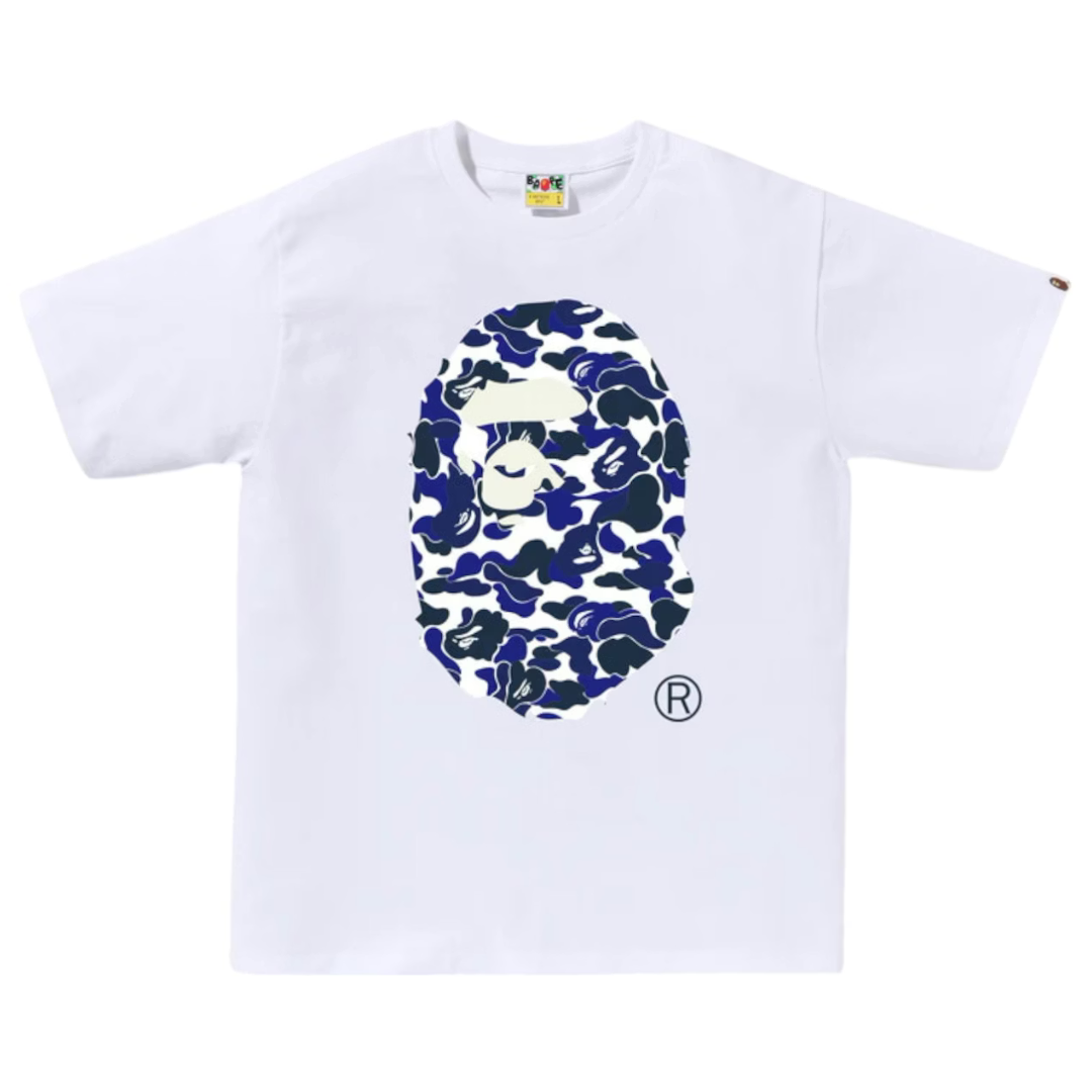 Bape Online Exclusive Big Ape Head Bapec Tee (White)