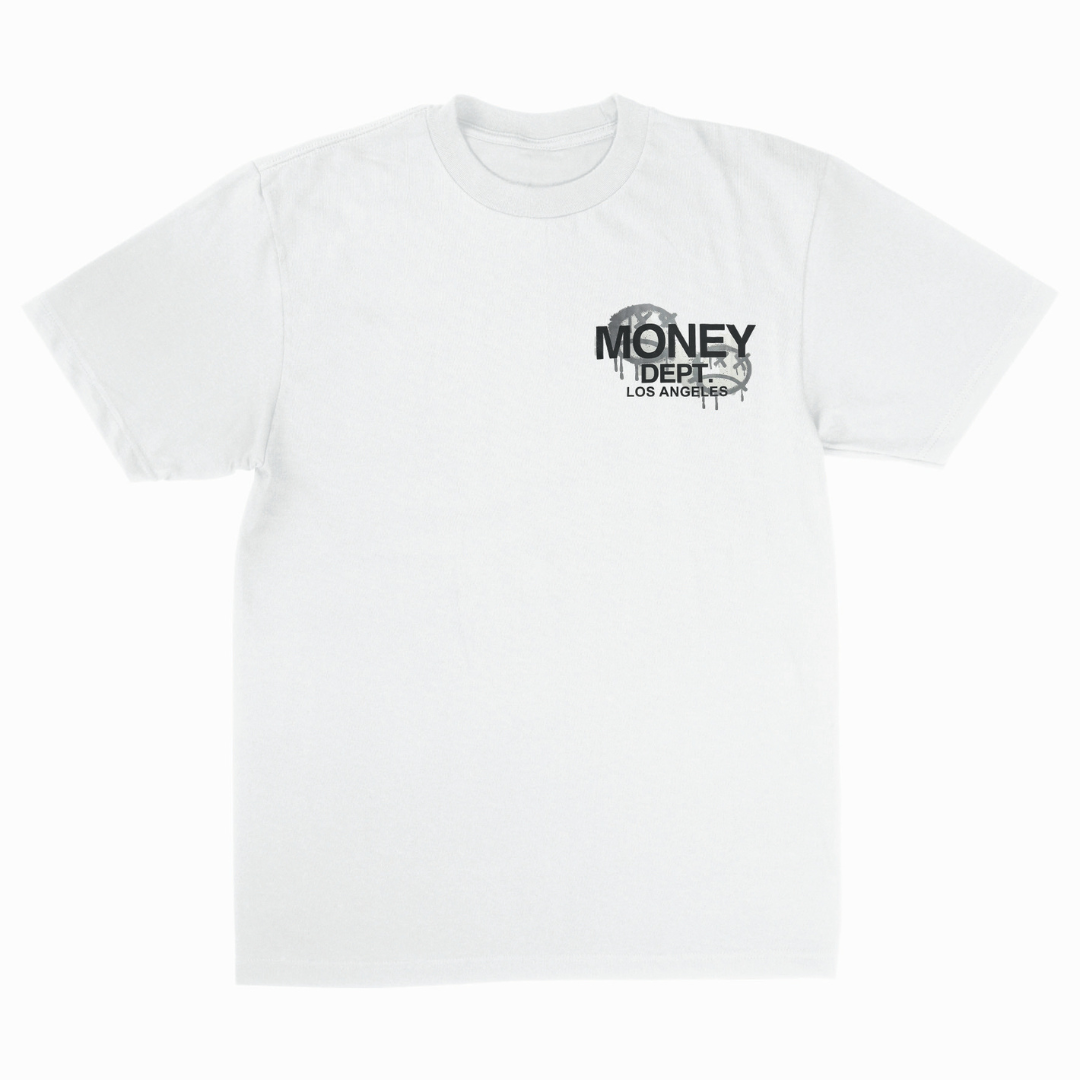 Money Dept Face Tee (White)