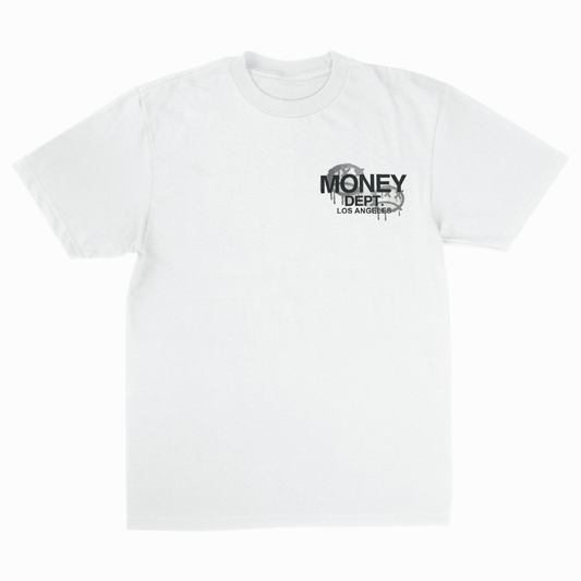 Money Dept Face Tee (White)