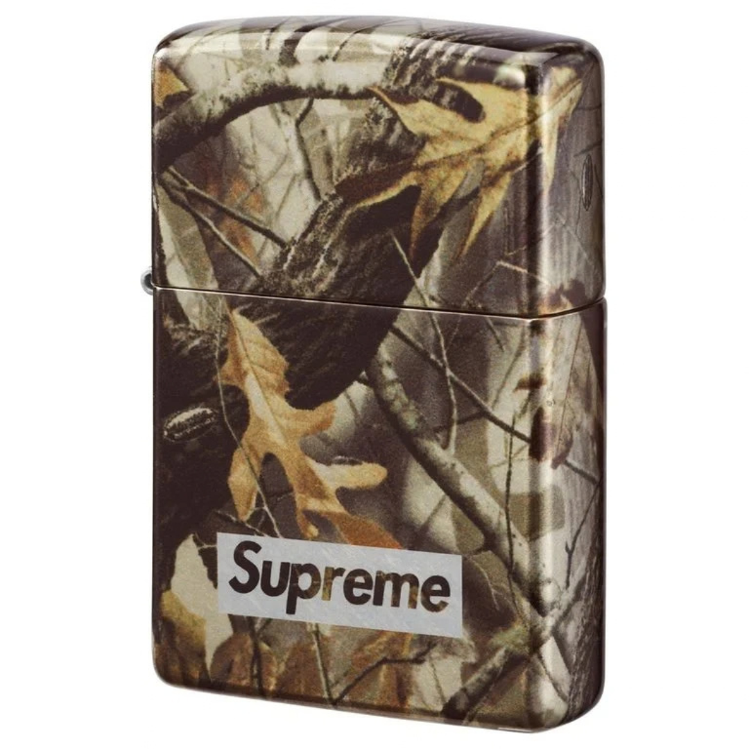 Supreme Camo Logo Zippo