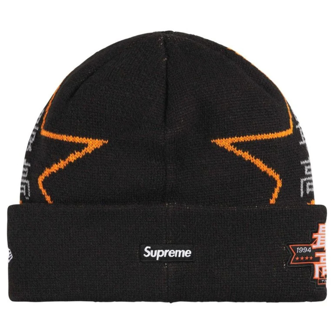 Supreme New Era Stars Beanie (Black)