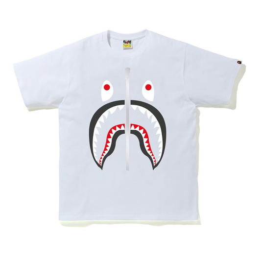 Bape Shark Tee (White)