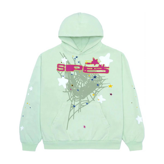 Sp5der SP5 Mint Hoodie (Mint)