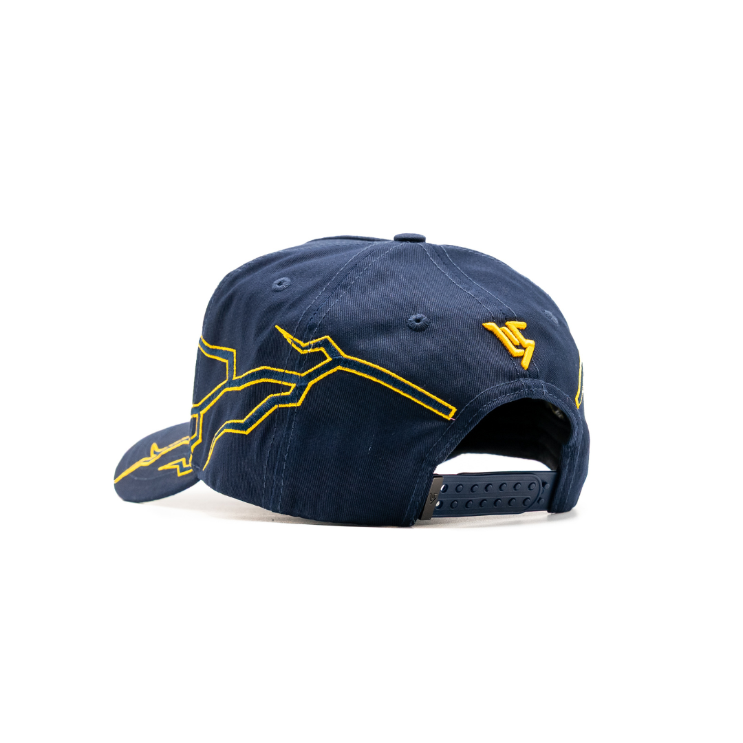Los Supply Bolt Snapback (Navy)