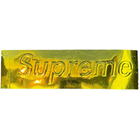 Supreme Gold Sticker