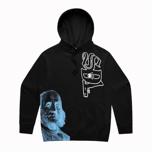SDL Benji Hoodie (Black/Blue)
