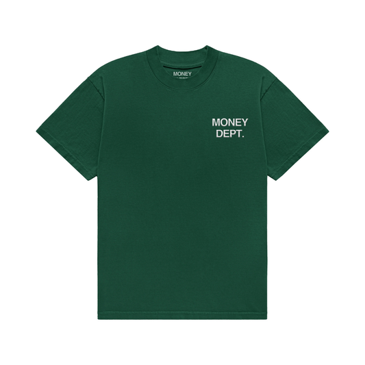Money Dept Classic Tee (Green/White)