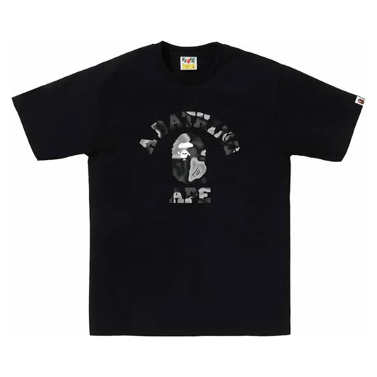 Bape Liquid Camo College Tee (Black)