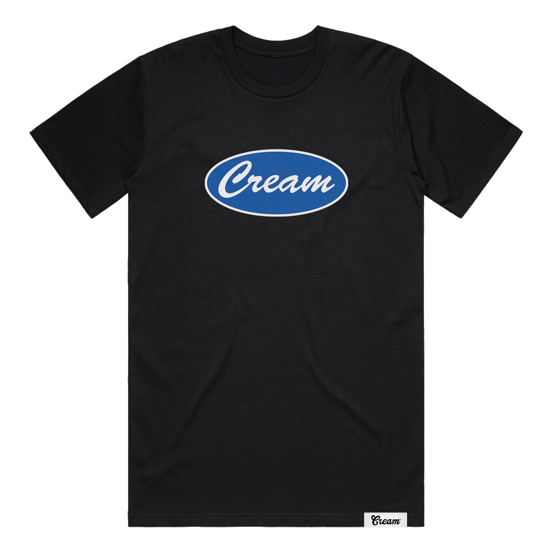 Cream Girl Tee (Black)