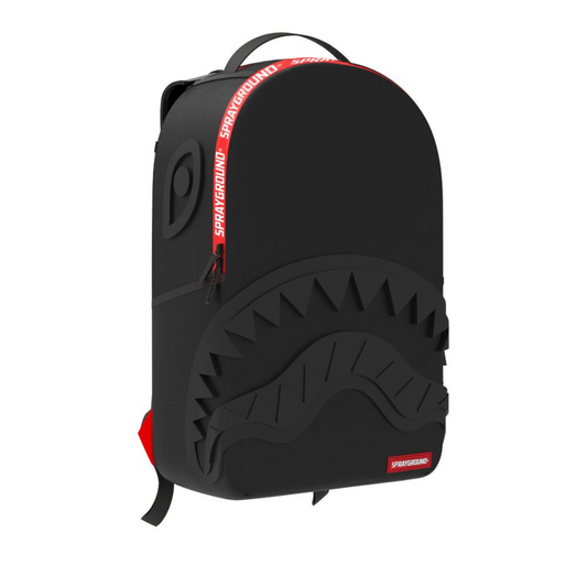 Sprayground Printed Zipper Shark DLXR Backpack