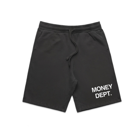 Money Dept Shorts (Charcoal)