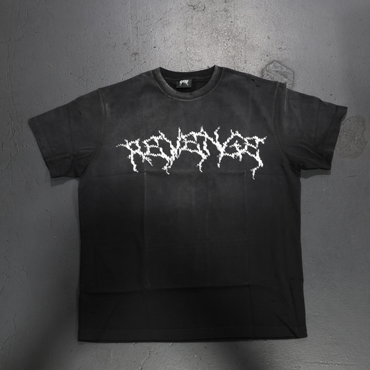 Revenge Kosuke Kawamura Flower Anarchy Treated Tee (Black)