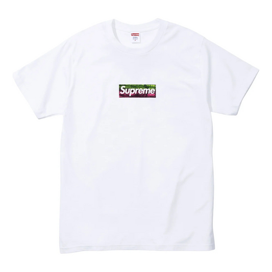 Supreme Los Angeles Box Logo Relief Tee (White)