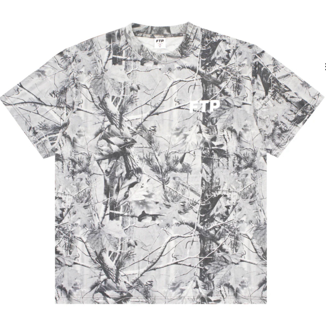 FTP Camo Logo Tee (Gray Tree Camo)