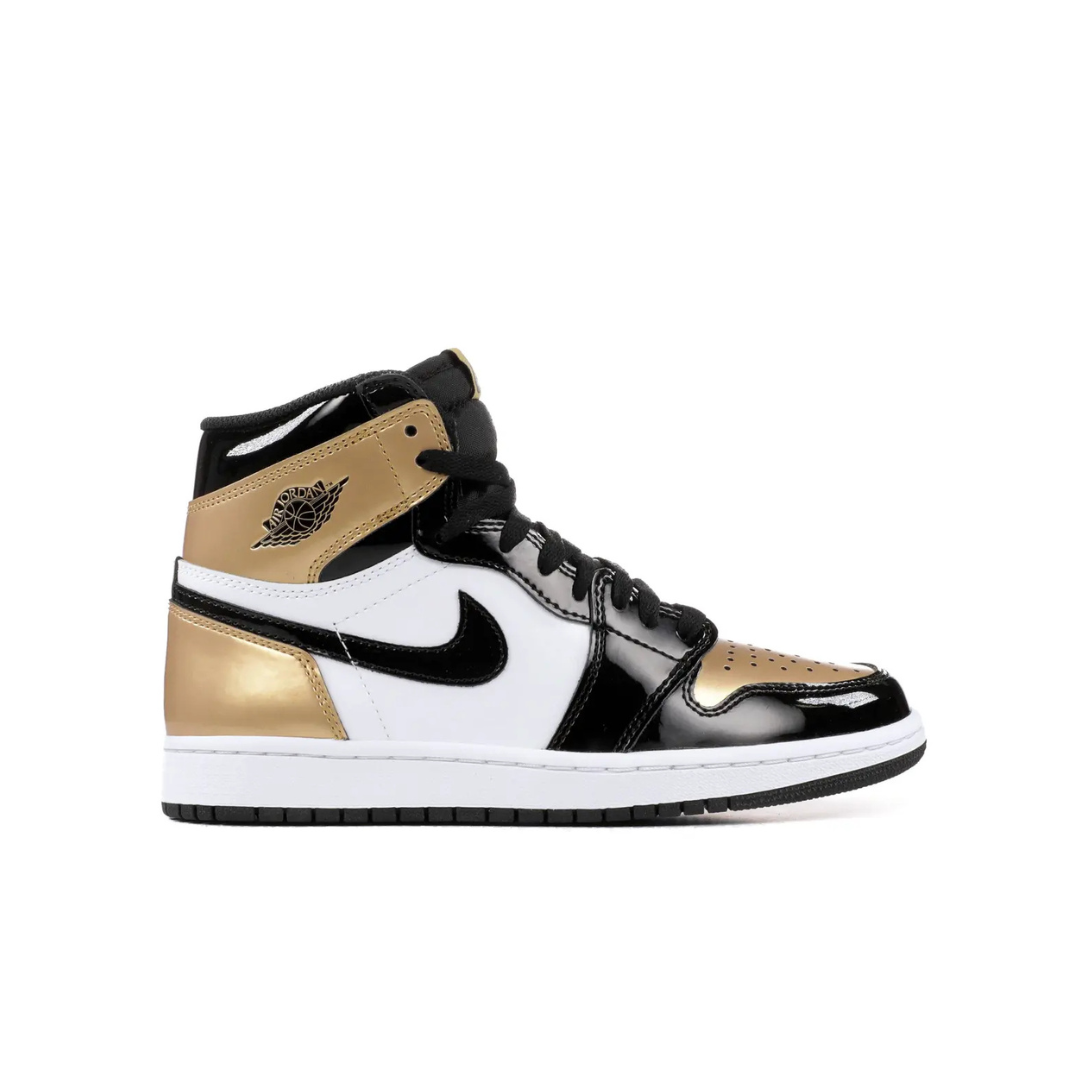 Air Jordan 1 Retro High NRG Patent Gold Toe