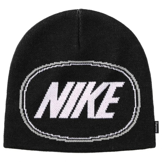 Supreme Nike Oval Beanie (FW26)(Black)