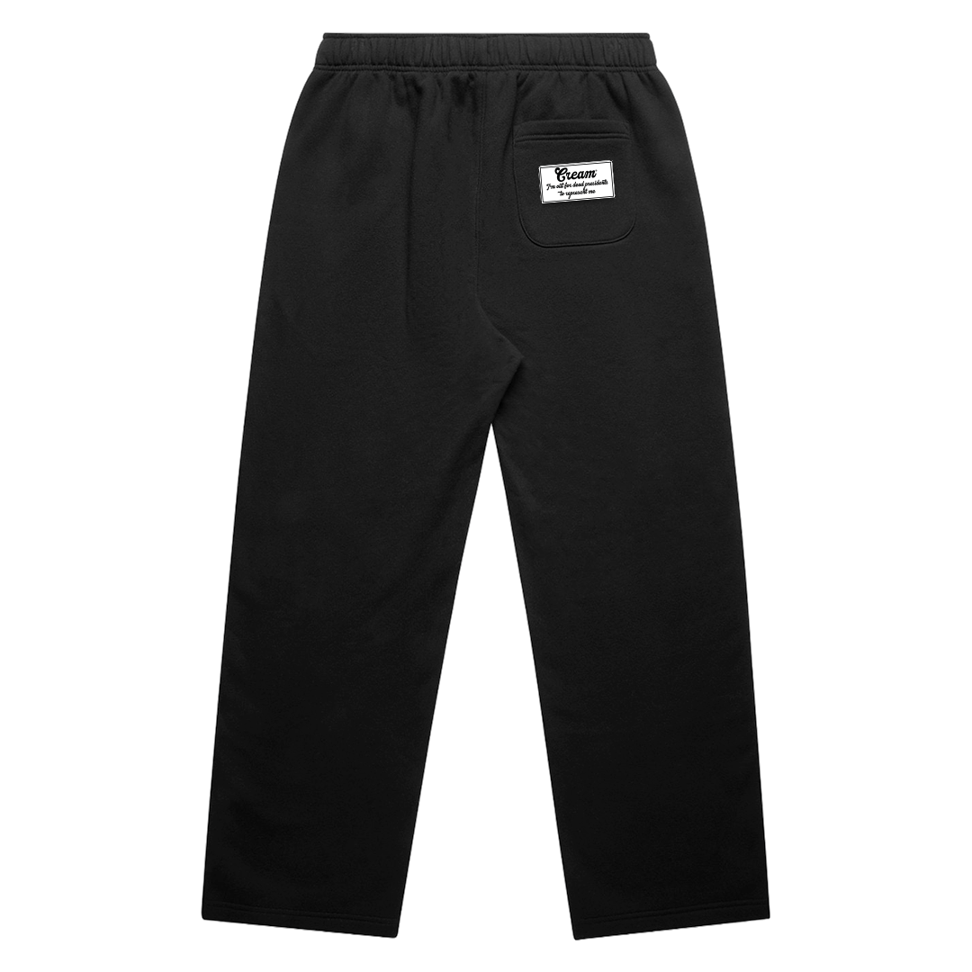 Cream All Star Sweatpants (Black)