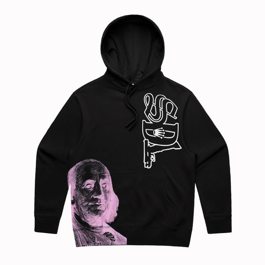 SDL Benji Hoodie (Black/Pink)
