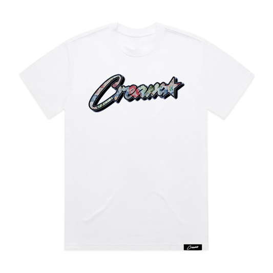 Cream Pesos Tee (White)