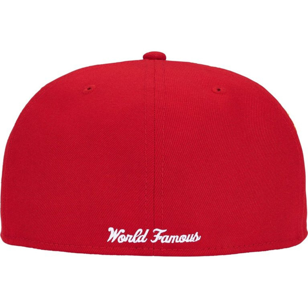 Supreme New Era Shop Box Logo Fitted (Red)