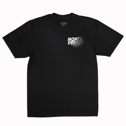 Money Dept Motion Tee (Black)