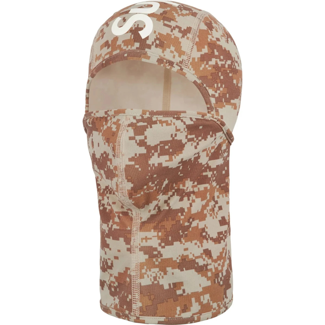 Supreme Heat Reactive Digi Camo Balaclava (Brown)