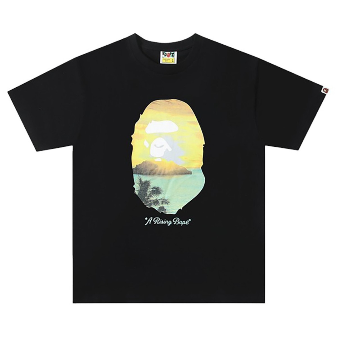 Bape A Rising Bape Photo Tee (Black)