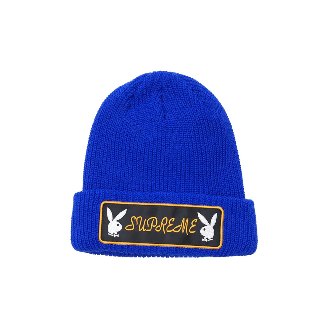 Supreme Playboy Beanie (FW16)(Blue)