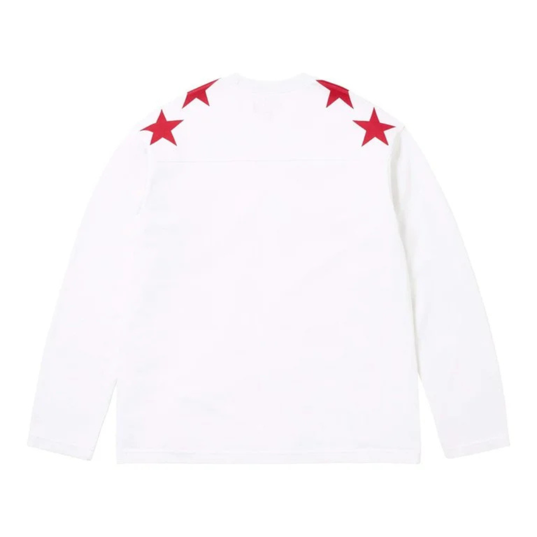 Supreme Playboy L/S Football Top (White)