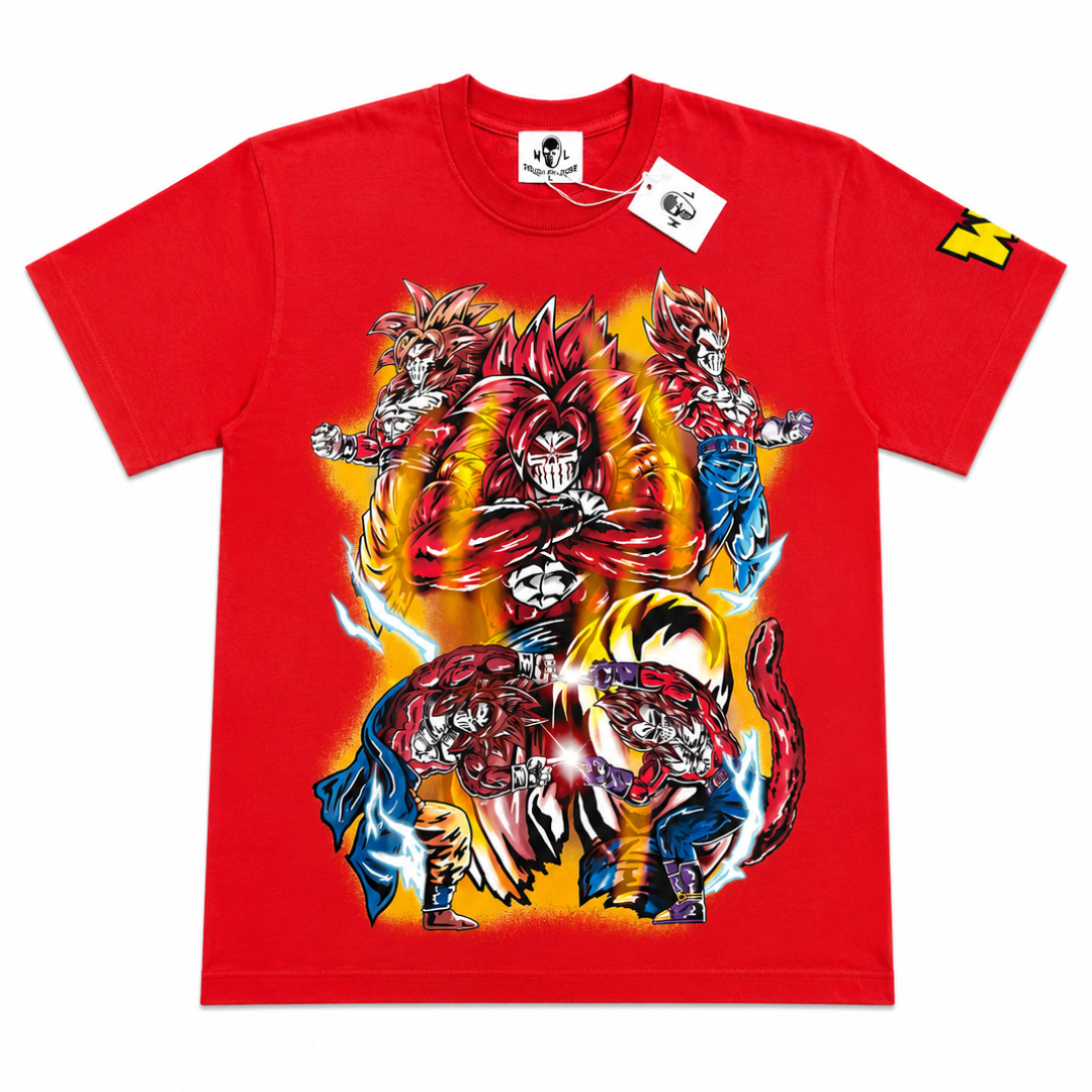 Warren Lotas Combined Guy Tee (Faded Red)