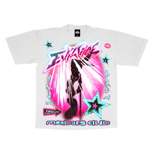 Evil Vice Members Tee (White)