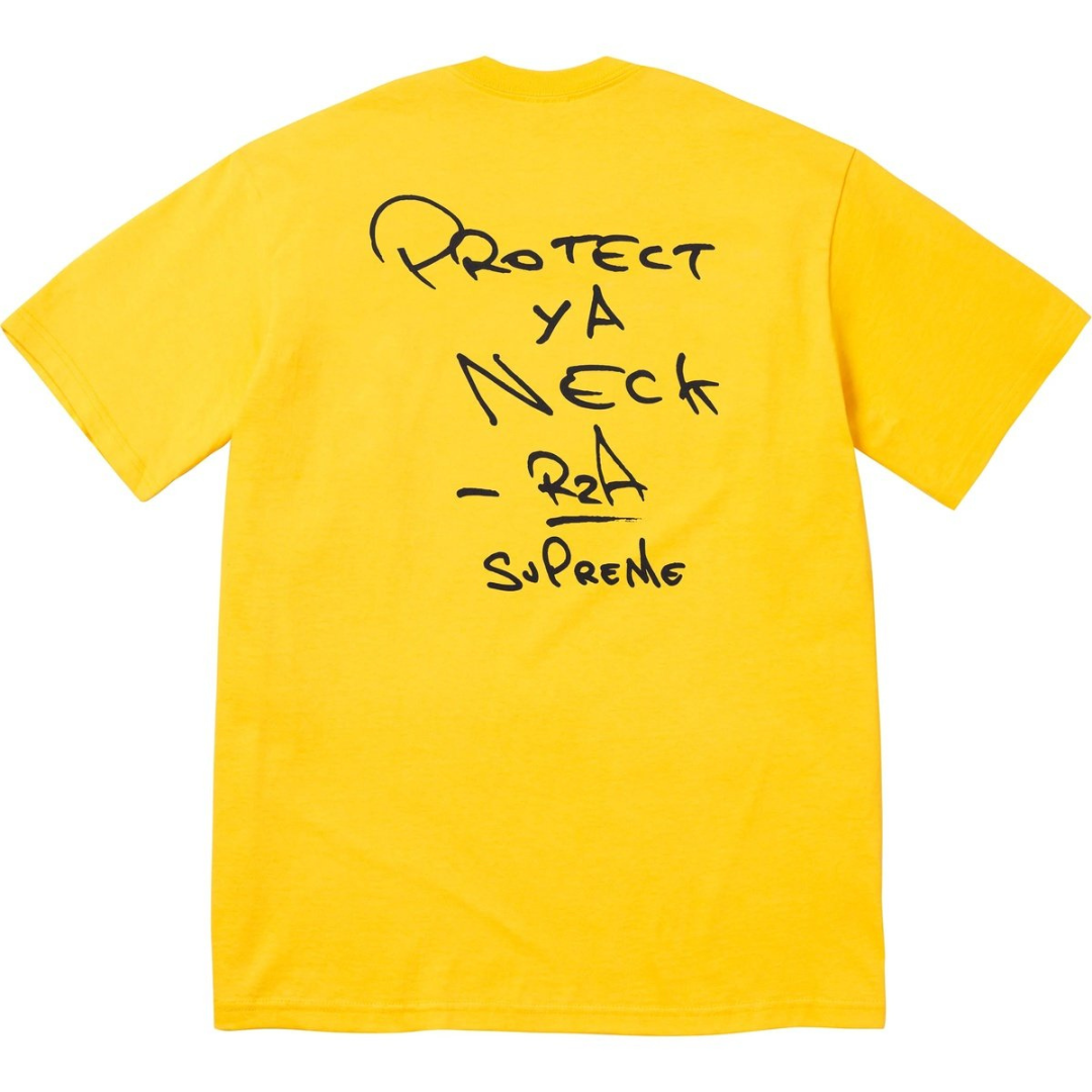 Supreme Wu-Tang Clan RZA Tee (Yellow)