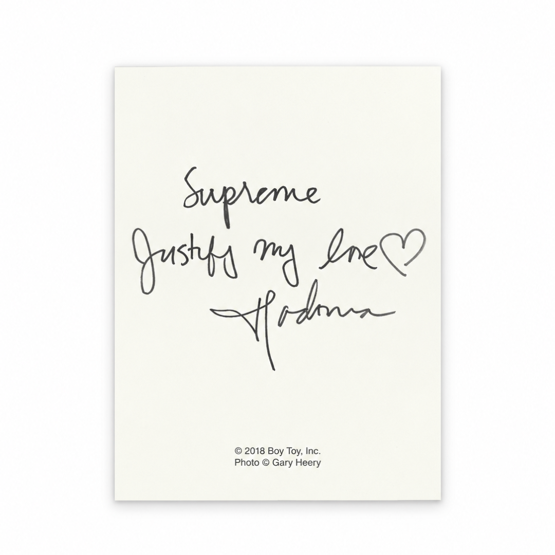 Supreme Madonna Sticker