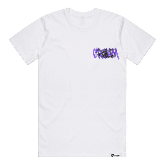 Cream ATM Tee (White)