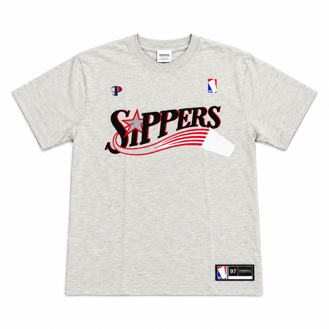 Paraphernalia Sippers Tee (Ash Grey)