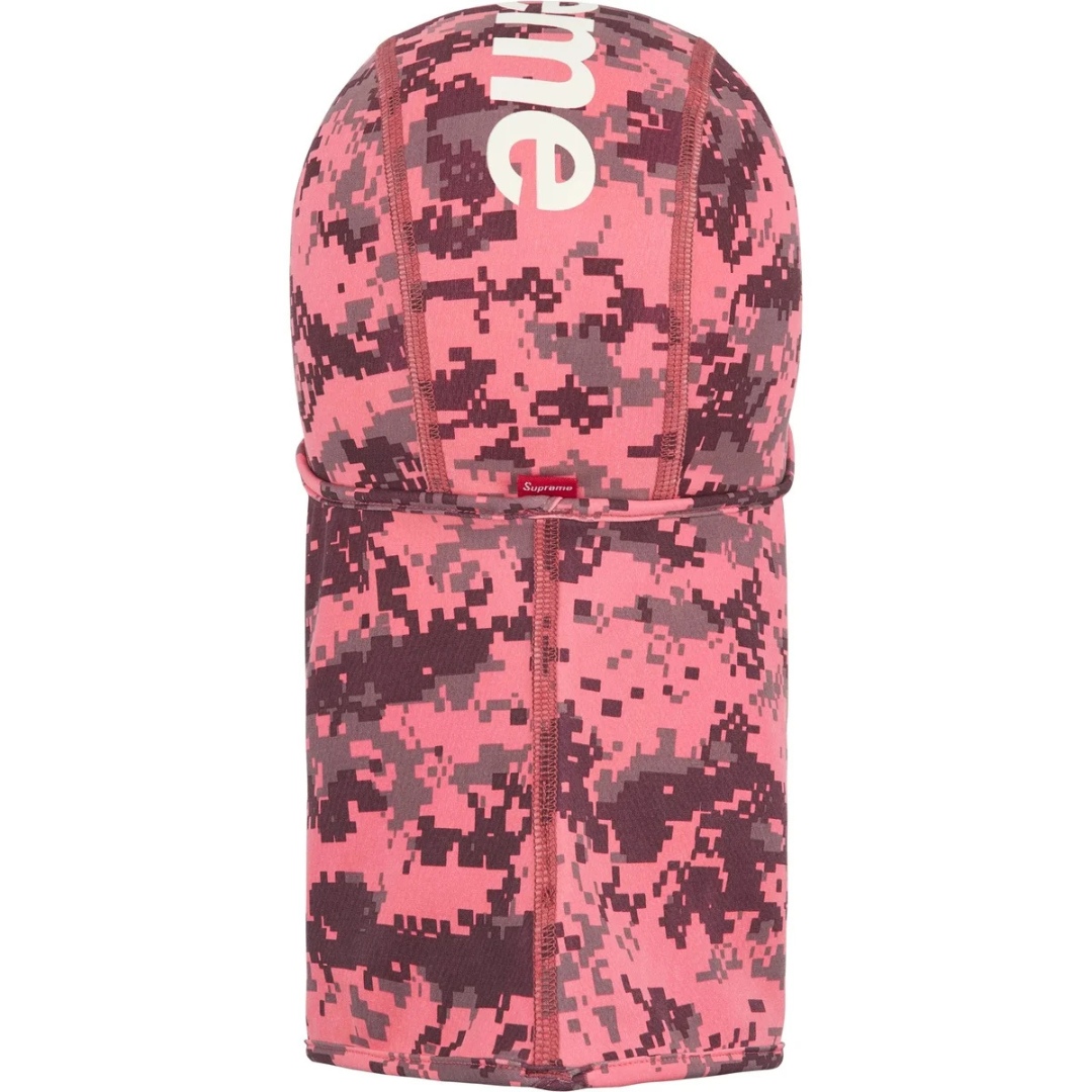 Supreme Heat Reactive Digi Camo Balaclava (Pink)