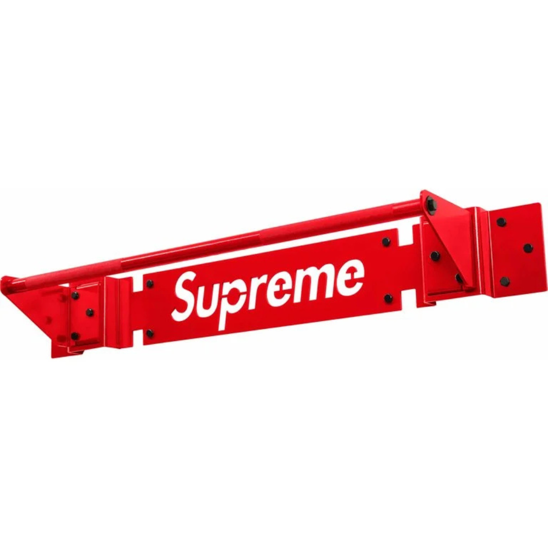 Supreme Tru Grit Pull Up Bar (Red)