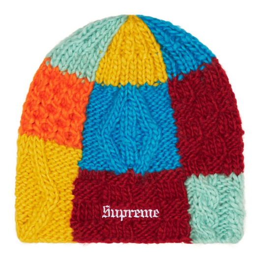 Supreme Block Knit Beanie (Multicolor)