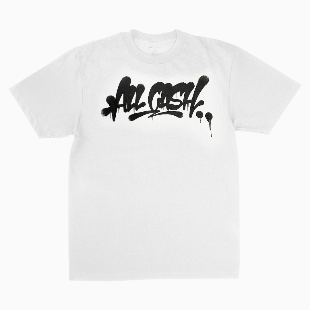 All Cash Benji Graffiti Tee (White)