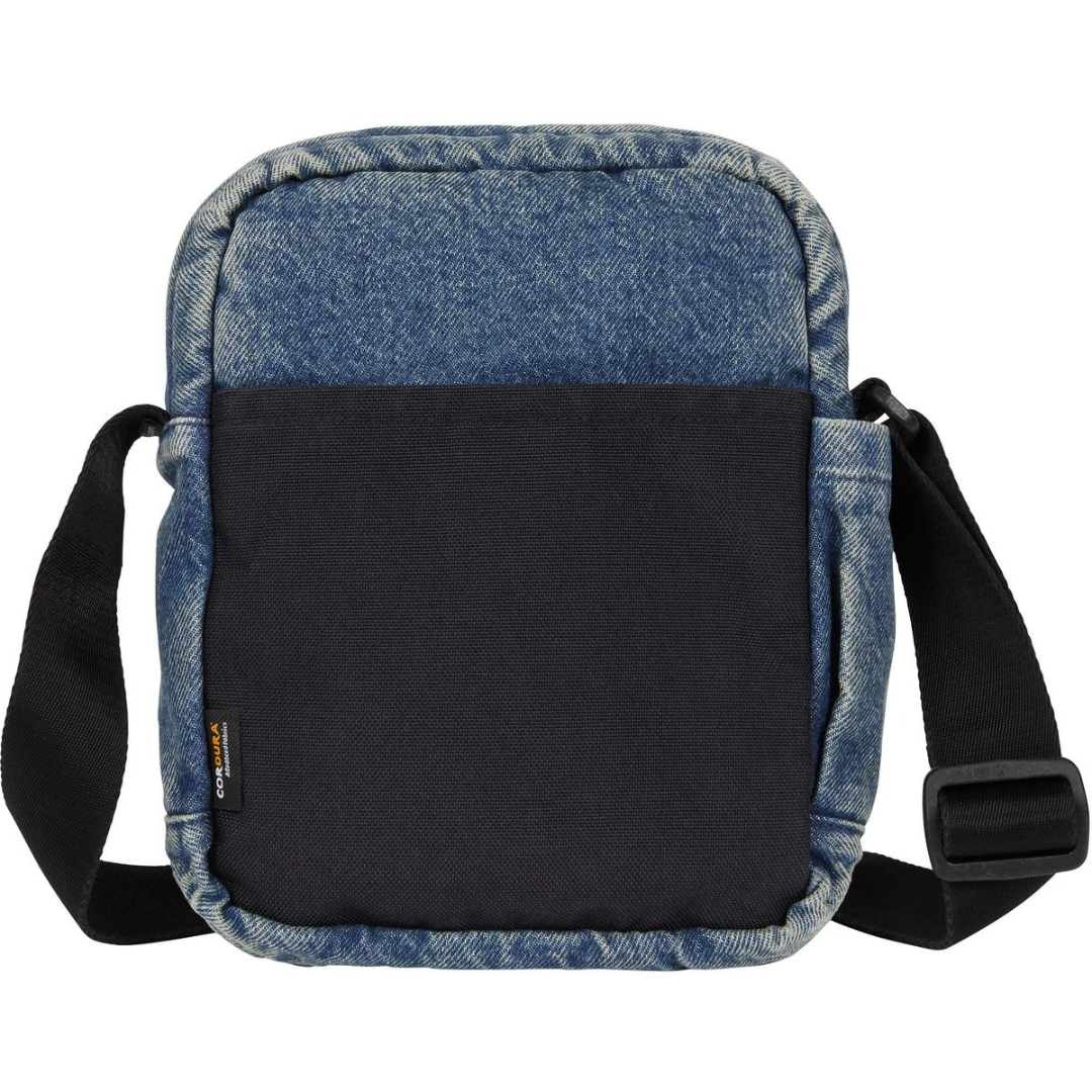 Supreme Denim Shoulder Bag (Washed Indigo)