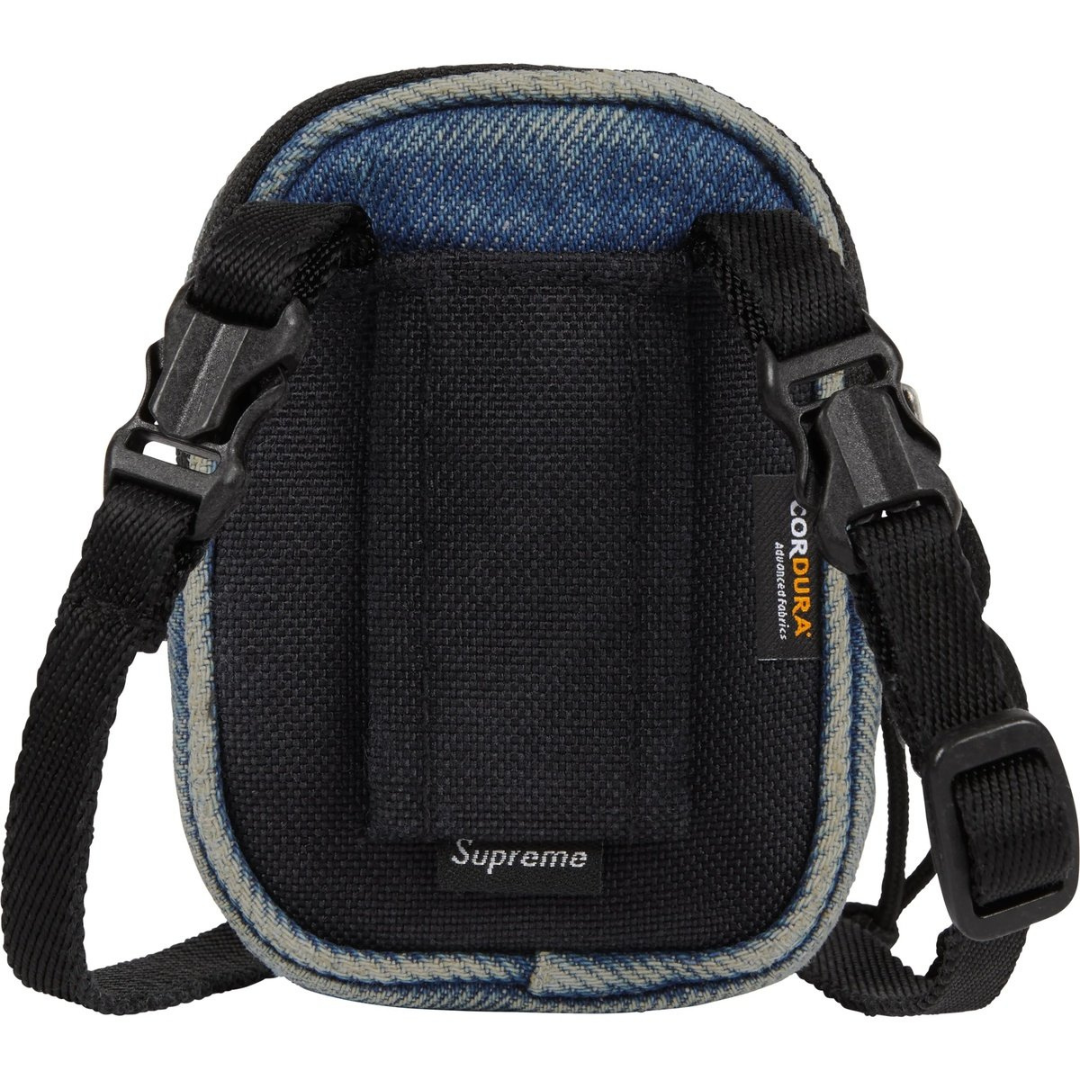 Supreme Denim Mini Utility Bag (Washed Indigo)